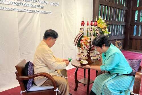 พิธีประกาศเกียรติคุณและแสดงมุทิตาจิตต่อผู้เกษียณอายุราชการ สำนักส่งเสริมศิลปวัฒนธรรม