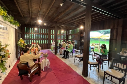 พิธีประกาศเกียรติคุณและแสดงมุทิตาจิตต่อผู้เกษียณอายุราชการ สำนักส่งเสริมศิลปวัฒนธรรม