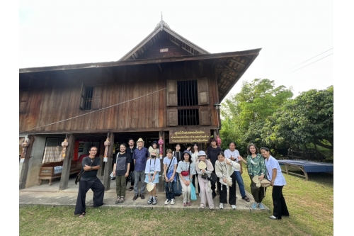 กิจกรรมเรียนรู้ศิลปวัฒนธรรม (Lanna Art and Cultural Program) สำหรับนักศึกษาจากมหาวิทยาลัยเกียวโตเซกะ (Kyoto Seika University) ประเทศญี่ปุ่น