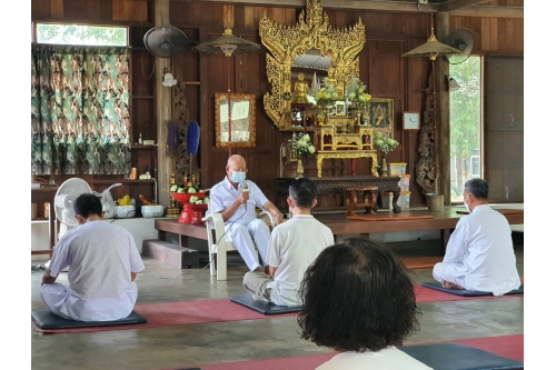 พิธีเปิดโครงการพัฒนาคุณธรรมและจริยธรรม  การฝึกอบรมพัฒนาสติและปัญญา  ปีที่ 27 