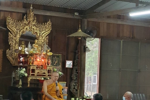 พิธีเปิดโครงการพัฒนาคุณธรรมและจริยธรรม  การฝึกอบรมพัฒนาสติและปัญญา  ปีที่ 27 