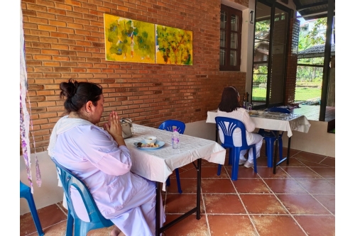 พิธีเปิดโครงการพัฒนาคุณธรรมและจริยธรรม  การฝึกอบรมพัฒนาสติและปัญญา  ปีที่ 27 