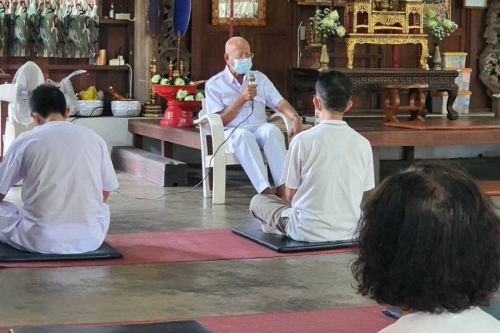 พิธีเปิดโครงการพัฒนาคุณธรรมและจริยธรรม  การฝึกอบรมพัฒนาสติและปัญญา  ปีที่ 27 