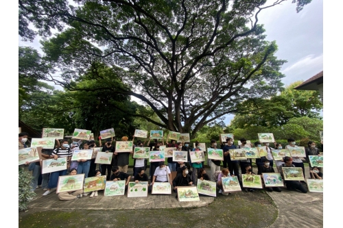 คณะศิลปกรรมและสถาปัตยกรรมศาสตร์ มทร. ล้านนา  เข้าศึกษาดูงานและวาดภาพ ณ พิพิธภัณฑ์เรือนโบราณล้านนา มช.