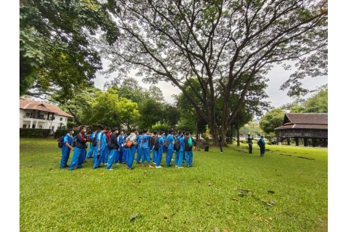 คณะครูและนักเรียนจากโรงเรียนต้นเเก้วผดุงพิทยาลัย เข้าทัศนศึกษาและทำกิจกรรมด้านศิลปวัฒนธรรม ณ พิพิธภัณฑ์เรือนโบราณล้านนา มช.