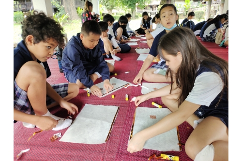 คณะครูและนักเรียนจาก Unity Concord International School เข้าทัศนศึกษาและทำกิจกรรมศิลปวัฒนธรรม ณ พิพิธภัณฑ์เรือนโบราณล้านนา มช.