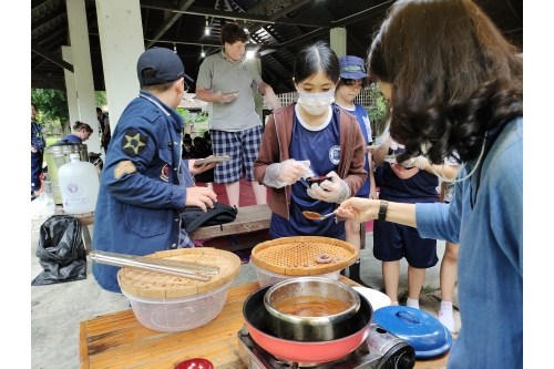 คณะครูและนักเรียนจาก Unity Concord International School เข้าทัศนศึกษาและทำกิจกรรมศิลปวัฒนธรรม ณ พิพิธภัณฑ์เรือนโบราณล้านนา มช.