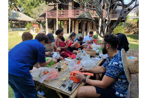 พิพิธภัณฑ์เรือนโบราณล้านนา สำนักส่งเสริมศิลปวัฒนธรรม มช.  จัดกิจกรรม Lanna Workshop ยี่เป็งรำลึก