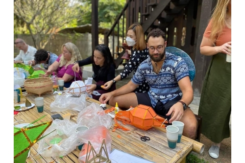 พิพิธภัณฑ์เรือนโบราณล้านนา สำนักส่งเสริมศิลปวัฒนธรรม มช.  จัดกิจกรรม Lanna Workshop ยี่เป็งรำลึก