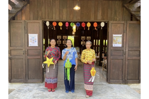 พิพิธภัณฑ์เรือนโบราณล้านนา สำนักส่งเสริมศิลปวัฒนธรรม มช.  จัดกิจกรรม Lanna Workshop ยี่เป็งรำลึก