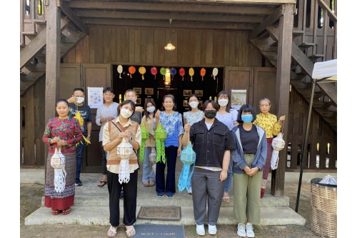 พิพิธภัณฑ์เรือนโบราณล้านนา สำนักส่งเสริมศิลปวัฒนธรรม มช.  จัดกิจกรรม Lanna Workshop ยี่เป็งรำลึก