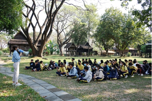 คณะครูและนักเรียนจากโรงเรียนสะเมิงพิทยาคม เข้าทัศนศึกษา ณ พิพิธภัณฑ์เรือนโบราณล้านนา มช.