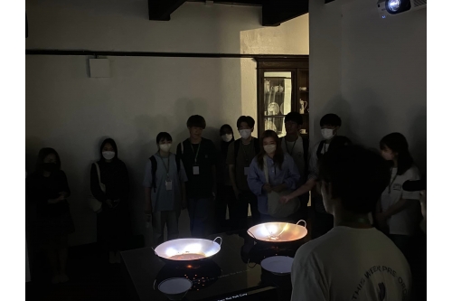 นักศึกษา Kyoto Sanyo University เข้าทัศนศึกษาและทำกิจกรรมด้านศิลปวัฒนธรรม 