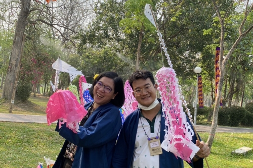 ร่วมจัดกิจกรรมศิลปวัฒนธรรมในการจัดประชุมสัญจรระหว่างมหาวิทยาลัยในสมาชิกที่ประชุมอธิการบดีแห่งประเทศไทย (ทปอ.) ครั้งที่ 1/2566