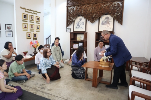 พิธีสระเกล้าดำหัวผู้อำนวยการสำนักส่งเสริมศิลปวัฒนธรรมและล้านนาสร้างสรรค์ มหาวิทยาลัยเชียงใหม่