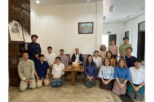 พิธีสระเกล้าดำหัวผู้อำนวยการสำนักส่งเสริมศิลปวัฒนธรรมและล้านนาสร้างสรรค์ มหาวิทยาลัยเชียงใหม่