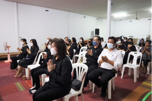 ร่วมเป็นเจ้าภาพในพิธีบำเพ็ญกุศลศพและสวดพระอภิธรรม นางรุจิรา คอทอง อดีตเลขานุการสำนักส่งเสริมศิลปวัฒนธรรมและล้านนาสร้างสรรค์