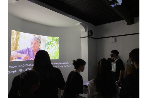 ให้การต้อนรับนักศึกษาเเละคณาจารย์จากสาขาวิชาสถาปัตยกรรมศาสตร์ภายใน คณะสถาปัตยกรรมศาสตร์และศิลปกรรมศาสตร์ มหาวิทยาลัยพะเยา