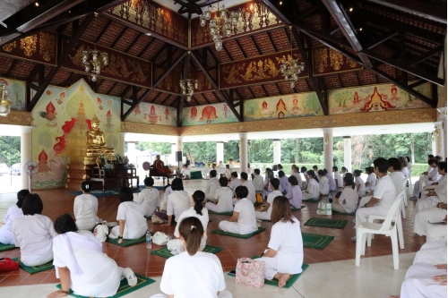 พิธีมอบวุฒิบัตรและพิธีปิดโครงการบวชเนกขัมมจาริณี เพื่อถวายเป็นพระราชกุศล เนื่องในโอกาสที่สมเด็จพระนางเจ้าสิริกิติ์ พระบรมราชินีนาถ พระบรมราชชนนีพันปีหลวง ทรงเจริญพระชนมพรรษา 91 พรรษา (12 สิงหาคม 2566)