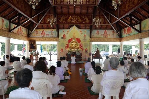 พิธีมอบวุฒิบัตรและพิธีปิดโครงการบวชเนกขัมมจาริณี เพื่อถวายเป็นพระราชกุศล เนื่องในโอกาสที่สมเด็จพระนางเจ้าสิริกิติ์ พระบรมราชินีนาถ พระบรมราชชนนีพันปีหลวง ทรงเจริญพระชนมพรรษา 91 พรรษา (12 สิงหาคม 2566)