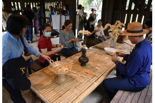 พิพิธภัณฑ์เรือนโบราณล้านนา มช. ให้การต้อนรับคณะกรรมการตรวจประเมินลงพื้นที่ การคัดเลือกรางวัลอุตสาหกรรมท่องเที่ยวไทย The 14th  Thailand Tourism Awards 2023 