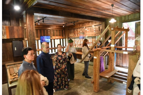 พิพิธภัณฑ์เรือนโบราณล้านนา มช. ให้การต้อนรับคณะกรรมการตรวจประเมินลงพื้นที่ การคัดเลือกรางวัลอุตสาหกรรมท่องเที่ยวไทย The 14th  Thailand Tourism Awards 2023 