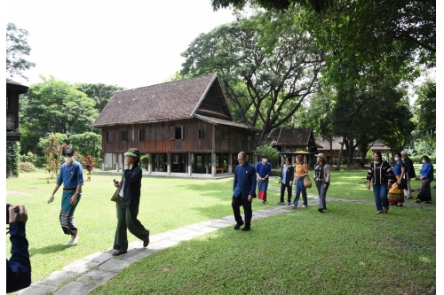 พิพิธภัณฑ์เรือนโบราณล้านนา มช. ให้การต้อนรับคณะกรรมการตรวจประเมินลงพื้นที่ การคัดเลือกรางวัลอุตสาหกรรมท่องเที่ยวไทย The 14th  Thailand Tourism Awards 2023 