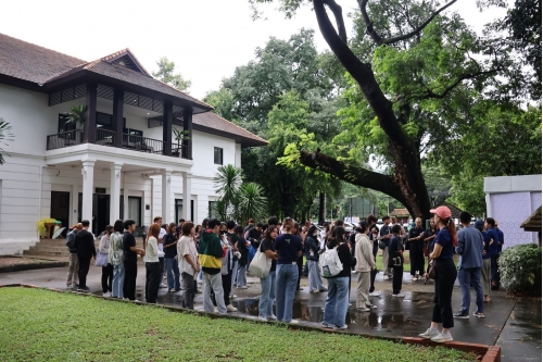 พิธีเปิดโครงการ “อบรมเชิงปฏิบัติการด้านสถาปัตยกรรมเรือนพื้นถิ่นล้านนา”  (เรือนเครื่องผูก)  