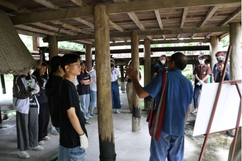 พิธีเปิดโครงการ “อบรมเชิงปฏิบัติการด้านสถาปัตยกรรมเรือนพื้นถิ่นล้านนา”  (เรือนเครื่องผูก)  