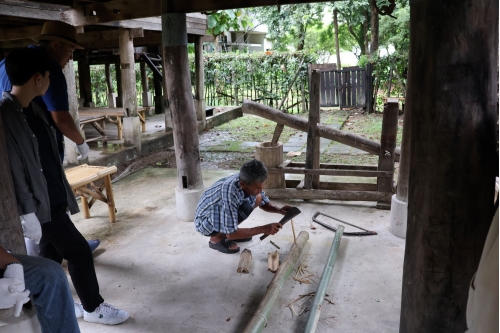 พิธีเปิดโครงการ “อบรมเชิงปฏิบัติการด้านสถาปัตยกรรมเรือนพื้นถิ่นล้านนา”  (เรือนเครื่องผูก)  