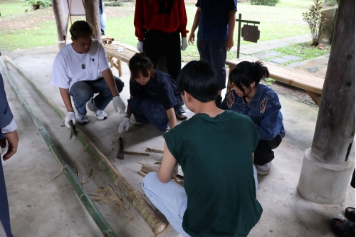 พิธีเปิดโครงการ “อบรมเชิงปฏิบัติการด้านสถาปัตยกรรมเรือนพื้นถิ่นล้านนา”  (เรือนเครื่องผูก)  