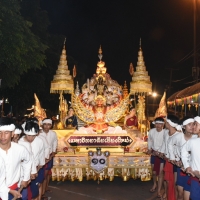 ร่วมประกวดขบวนกระทงใหญ่ เพื่อสืบสานประเพณียี่เป็งจังหวัดเชียงใหม่ ประจำปี 2562 