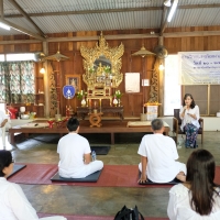 พิธีเปิดโครงการพัฒนาคุณธรรมและจริยธรรม : การฝึกอบรมพัฒนาสติและปัญญา ปีที่ 25 ประจำปี 2562