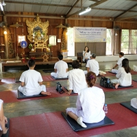 พิธีเปิดโครงการพัฒนาคุณธรรมและจริยธรรม : การฝึกอบรมพัฒนาสติและปัญญา ปีที่ 25 ประจำปี 2562