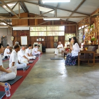 พิธีเปิดโครงการพัฒนาคุณธรรมและจริยธรรม : การฝึกอบรมพัฒนาสติและปัญญา ปีที่ 25 ประจำปี 2562